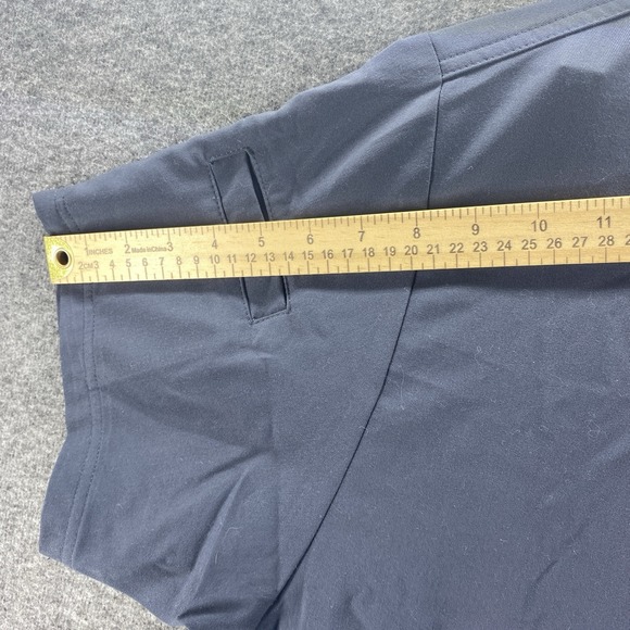 Grays Anatomy Shirt Womens Medium Blue Short Sleeve Nurse Scrub Spandex NEW - Picture 9 of 13